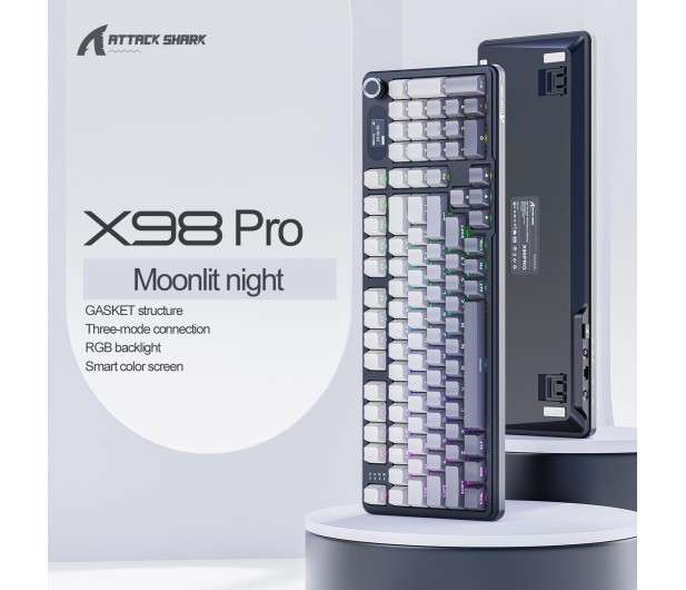 Attack Shark X98PRO Wireless Full-size layout gradient - 1472698 - zdjęcie 13